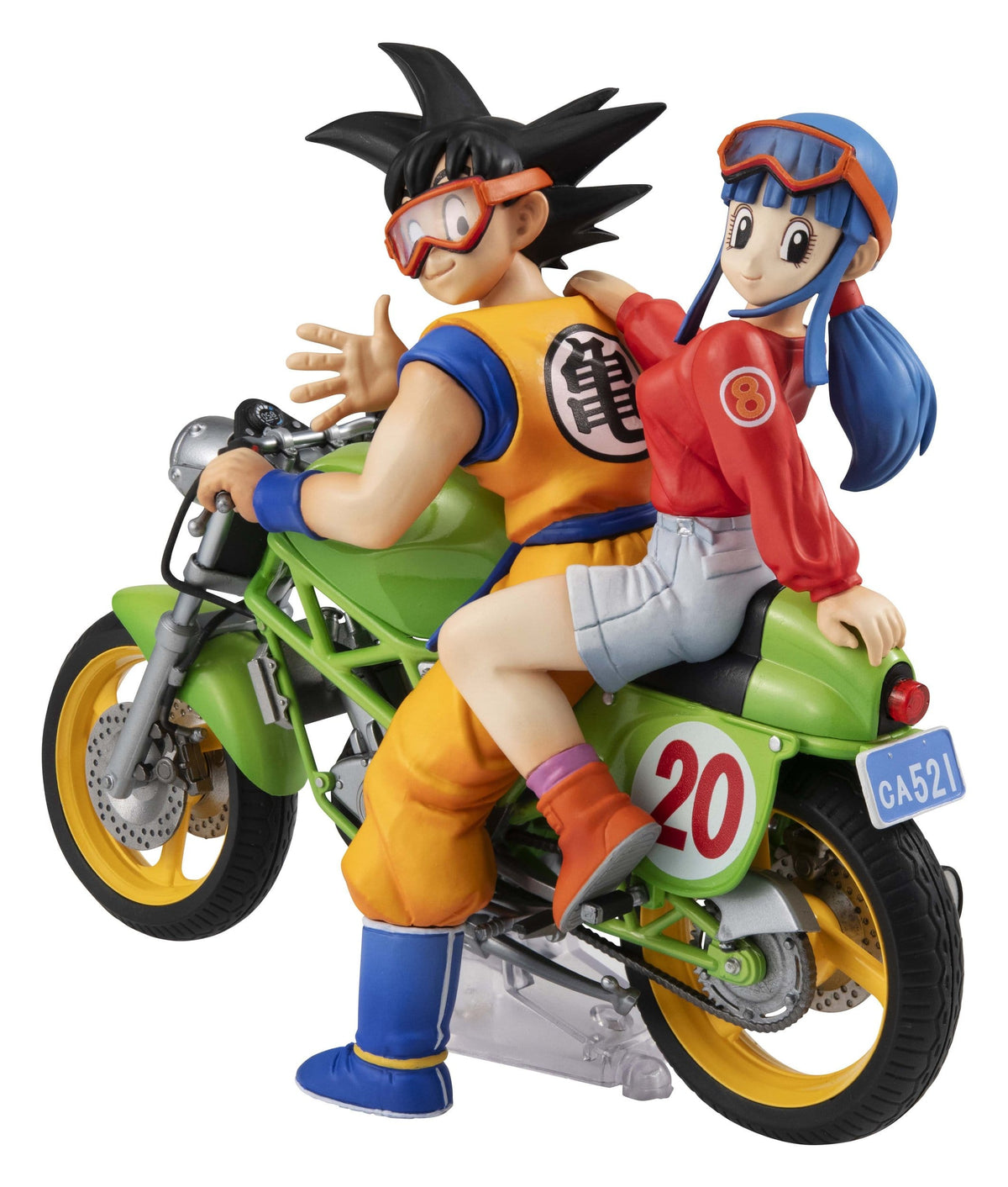 Dragon Ball Z - Son Goku & Chichi - Desktop Real McCoy Figur (MegaHouse)