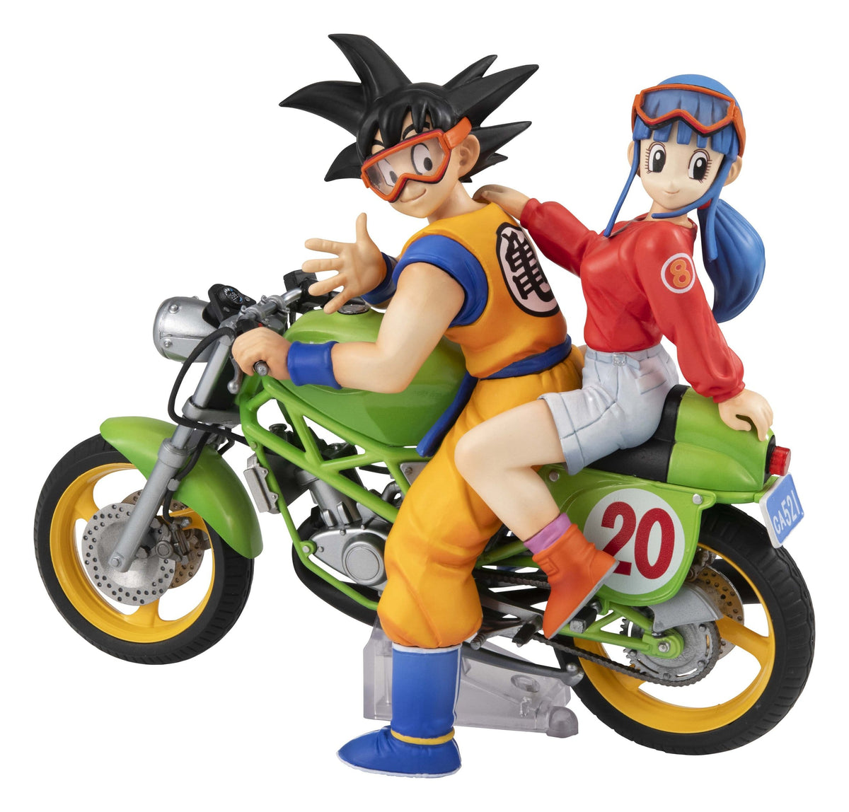 Dragon Ball Z - Son Goku & Chichi - Desktop Real McCoy Figur (MegaHouse)