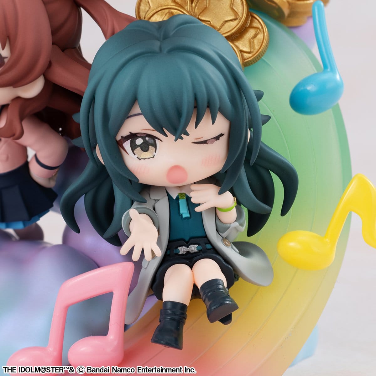 The Idolmaster Gakuen - Saki Hanami, Tsukimura Temari & Kotone Fujita - FigUnity Figur (with gift) (MegaHouse)