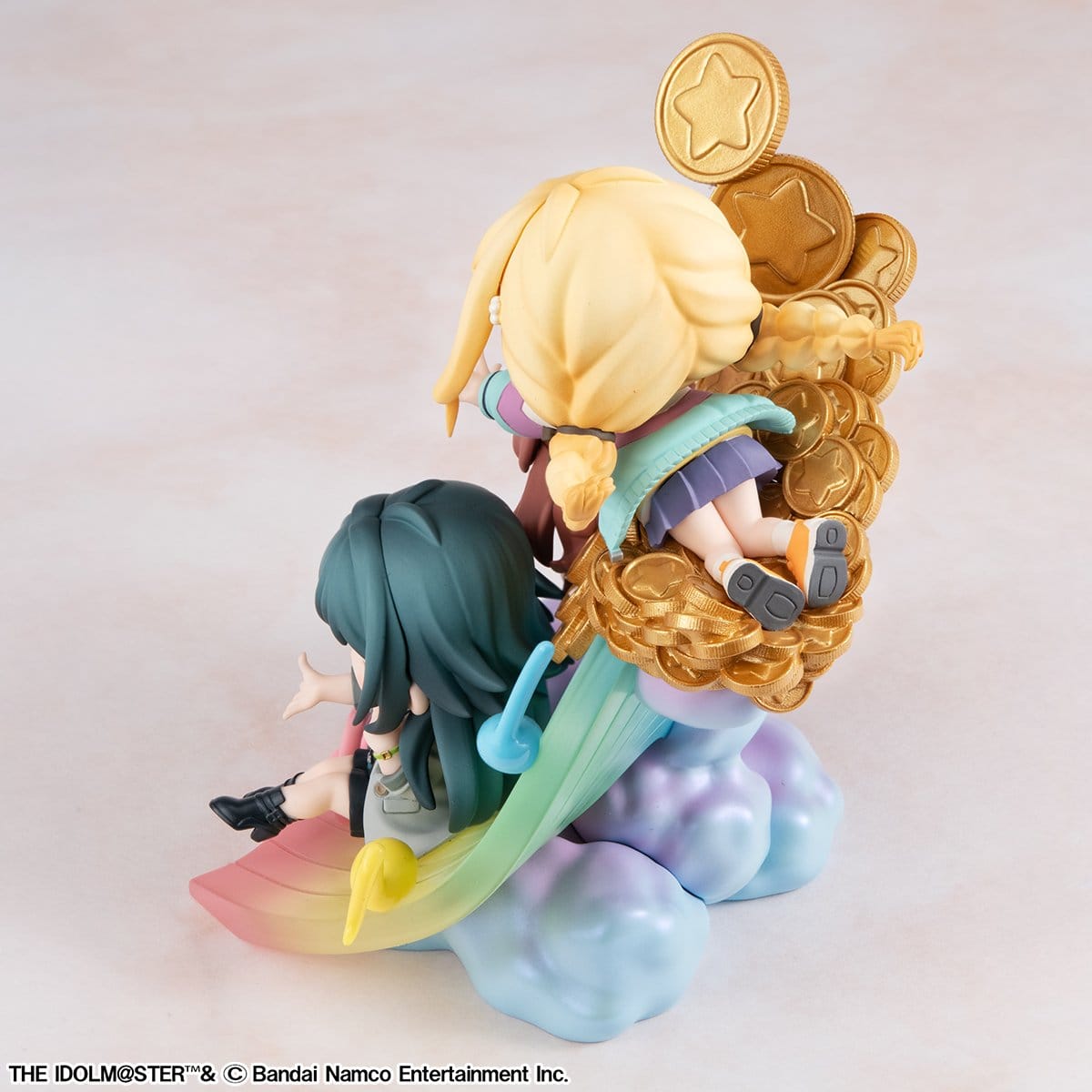 The Idolmaster Gakuen - Saki Hanami, Tsukimura Temari & Kotone Fujita - FigUnity Figur (with gift) (MegaHouse)