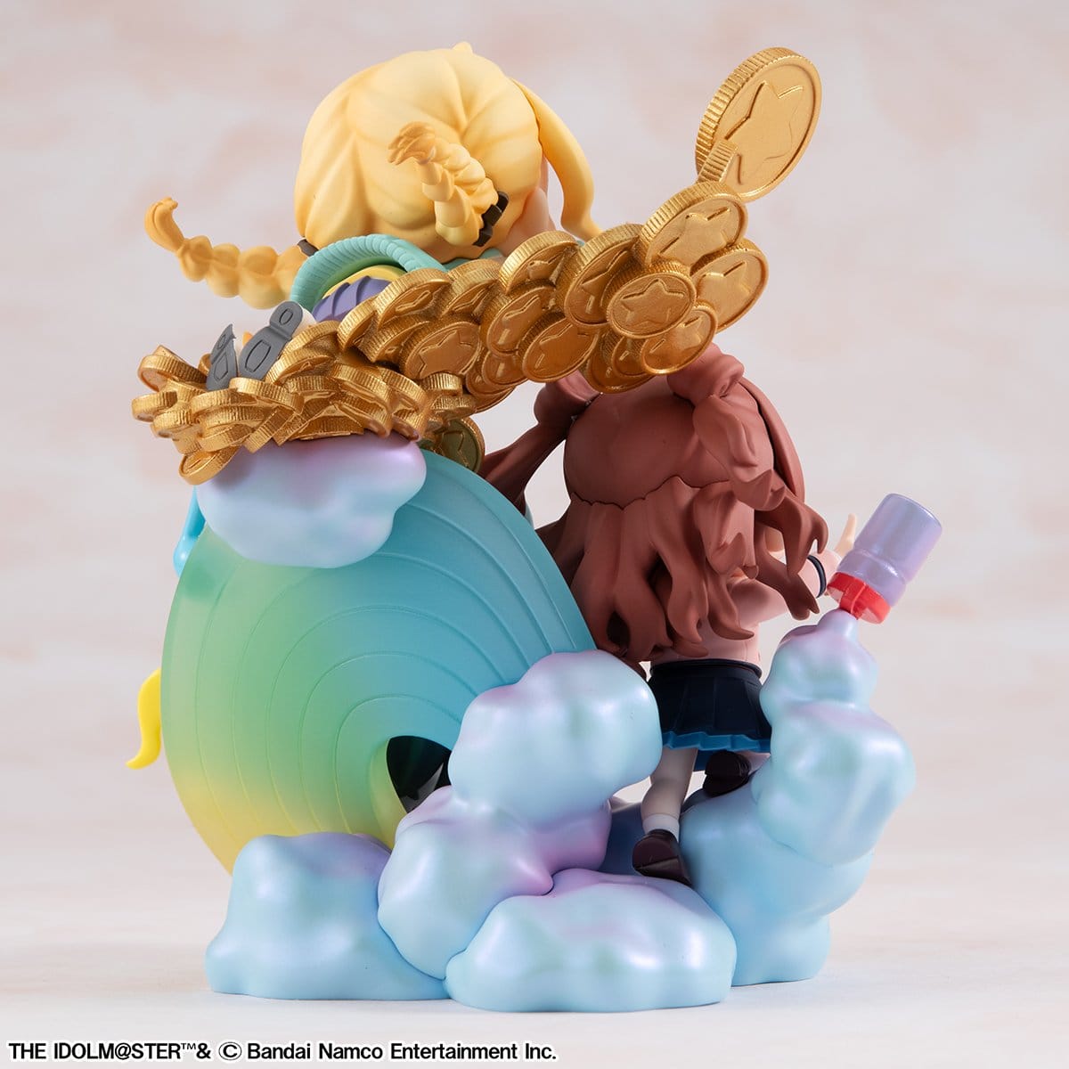 The Idolmaster Gakuen - Saki Hanami, Tsukimura Temari & Kotone Fujita - FigUnity Figur (with gift) (MegaHouse)