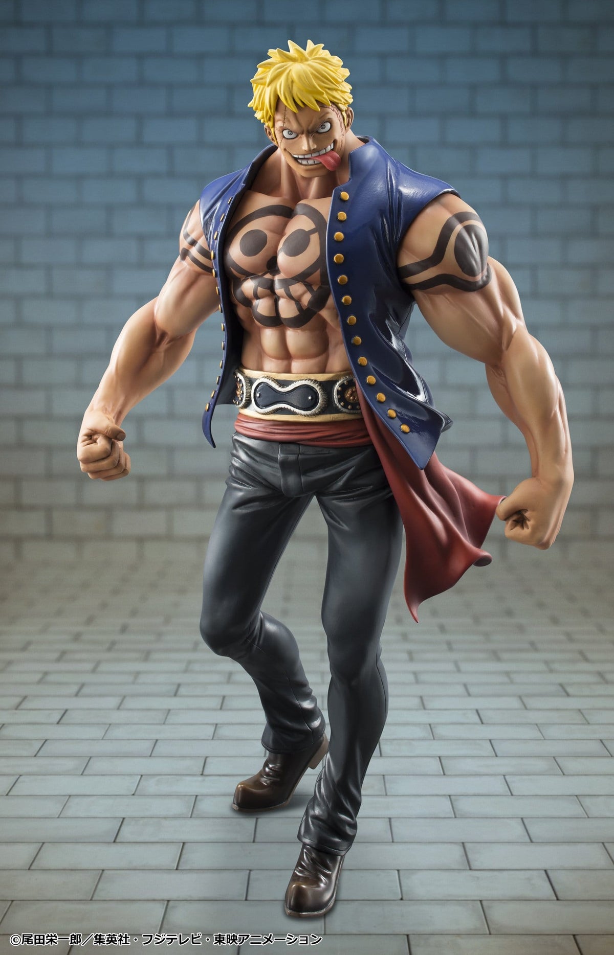 One Piece - Bellamy the Hyena - Sailing Again - Portrait Of Pirates P.O.P. Figur (MegaHouse)