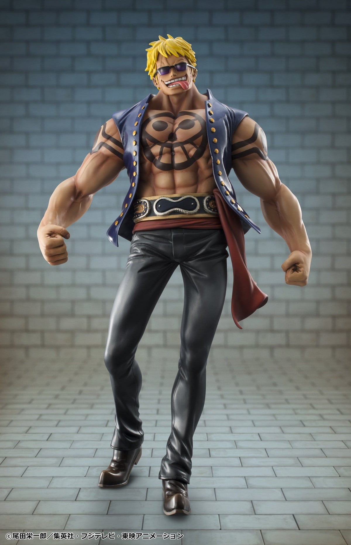 One Piece - Bellamy the Hyena - Sailing Again - Portrait Of Pirates P.O.P. Figur (MegaHouse)