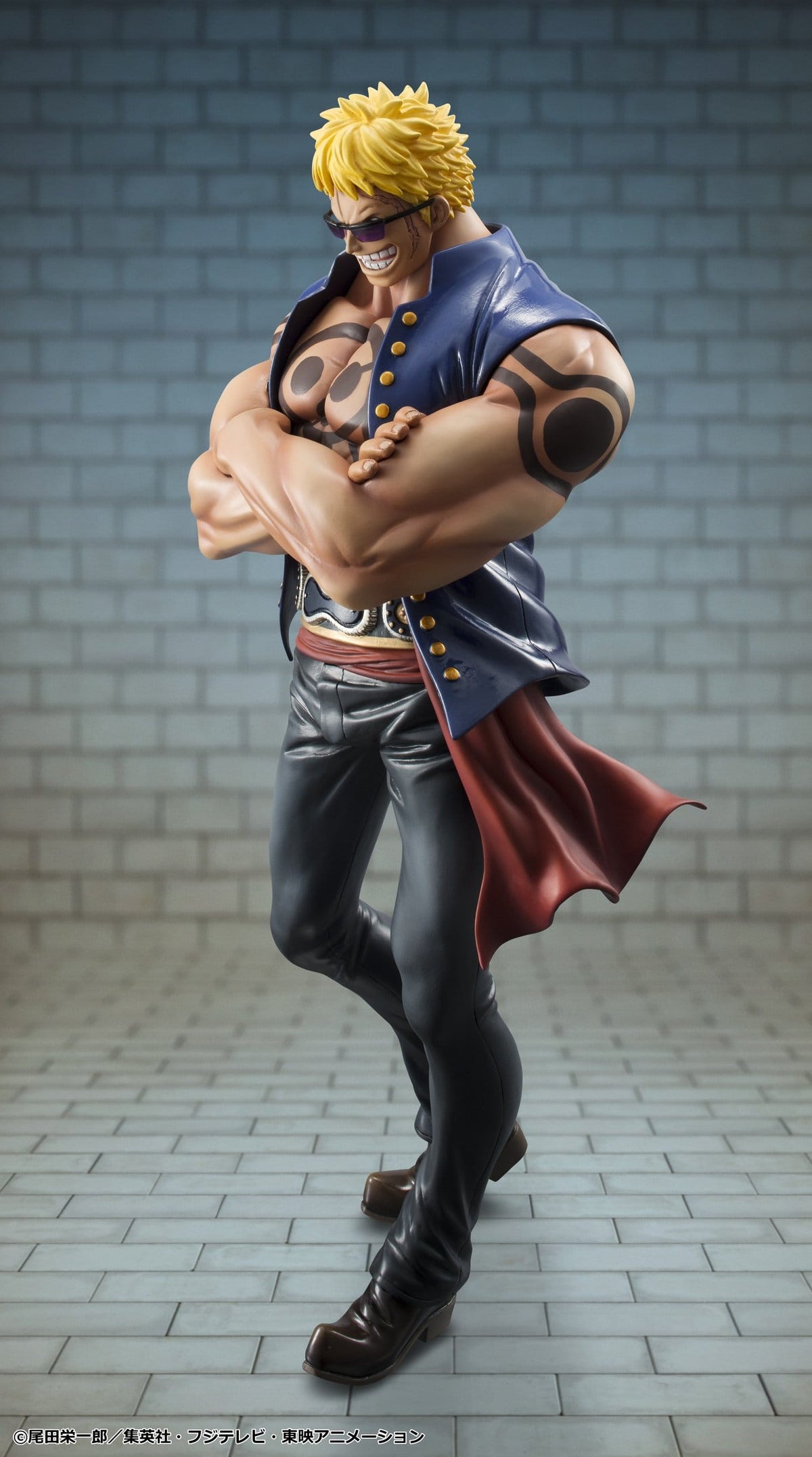 One Piece - Bellamy the Hyena - Sailing Again - Portrait Of Pirates P.O.P. Figur (MegaHouse)