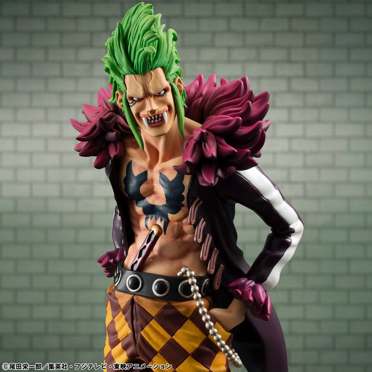 One Piece - Bartolomeo the Cannibal - Portrait Of Pirates P.O.P. Limited Edition Figur (MegaHouse)
