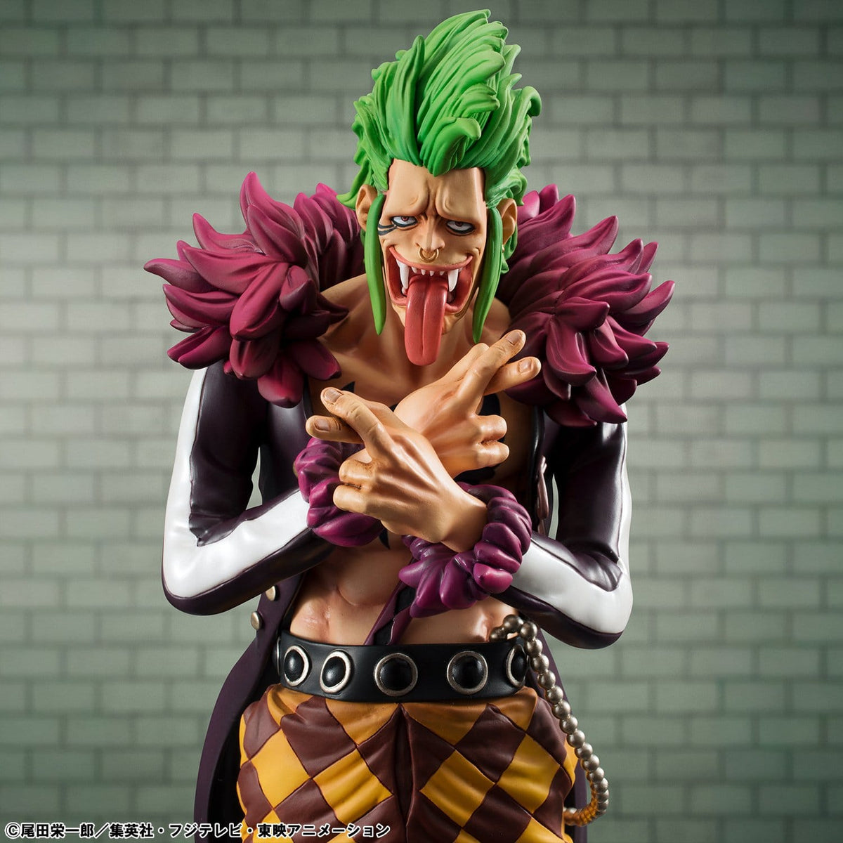 One Piece - Bartolomeo the Cannibal - Portrait Of Pirates P.O.P. Limited Edition Figur (MegaHouse)