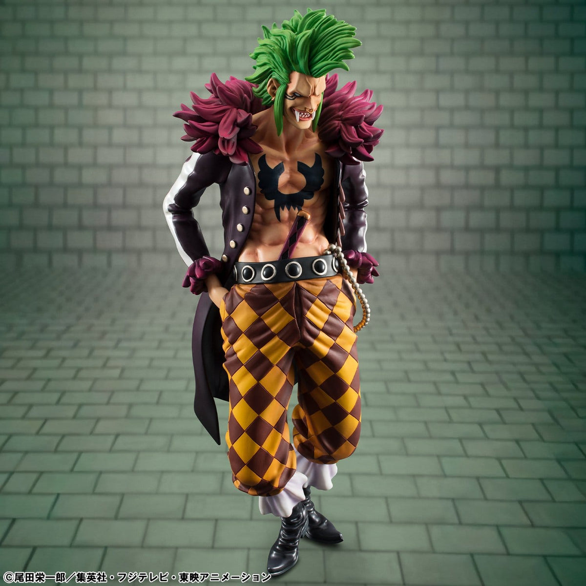 One Piece - Bartolomeo the Cannibal - Portrait Of Pirates P.O.P. Limited Edition Figur (MegaHouse)