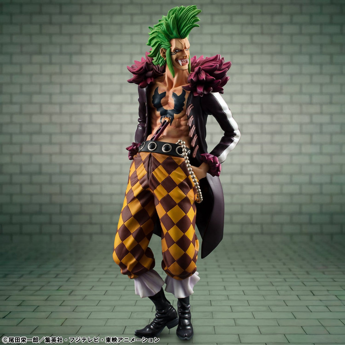 One Piece - Bartolomeo the Cannibal - Portrait Of Pirates P.O.P. Limited Edition Figur (MegaHouse)