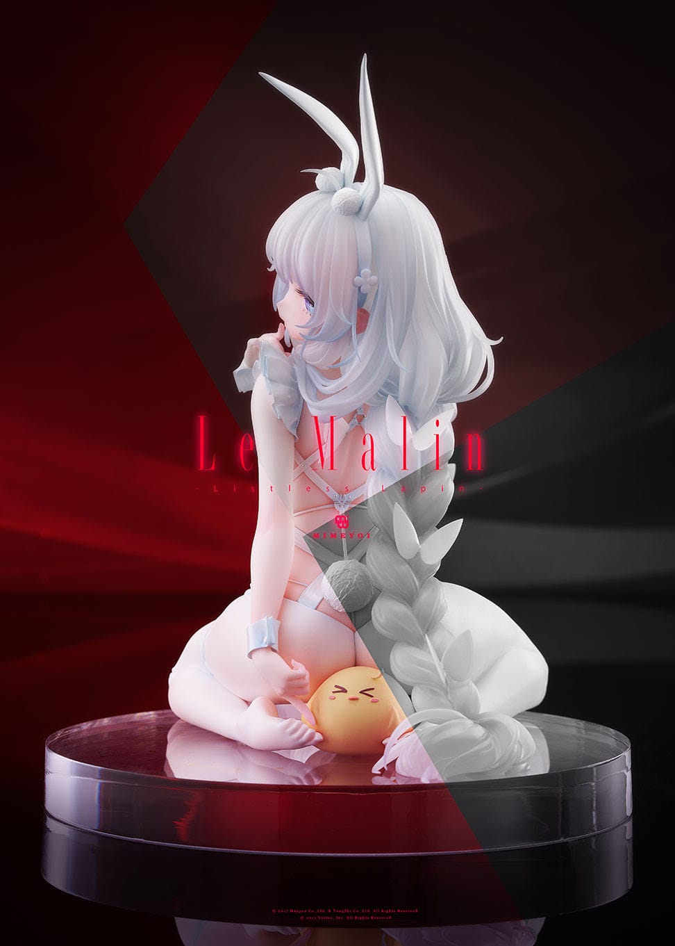 Azur Lane - Le Malin - Listless Lapin Figur 1/4 (Mimeyoi) (re-run)