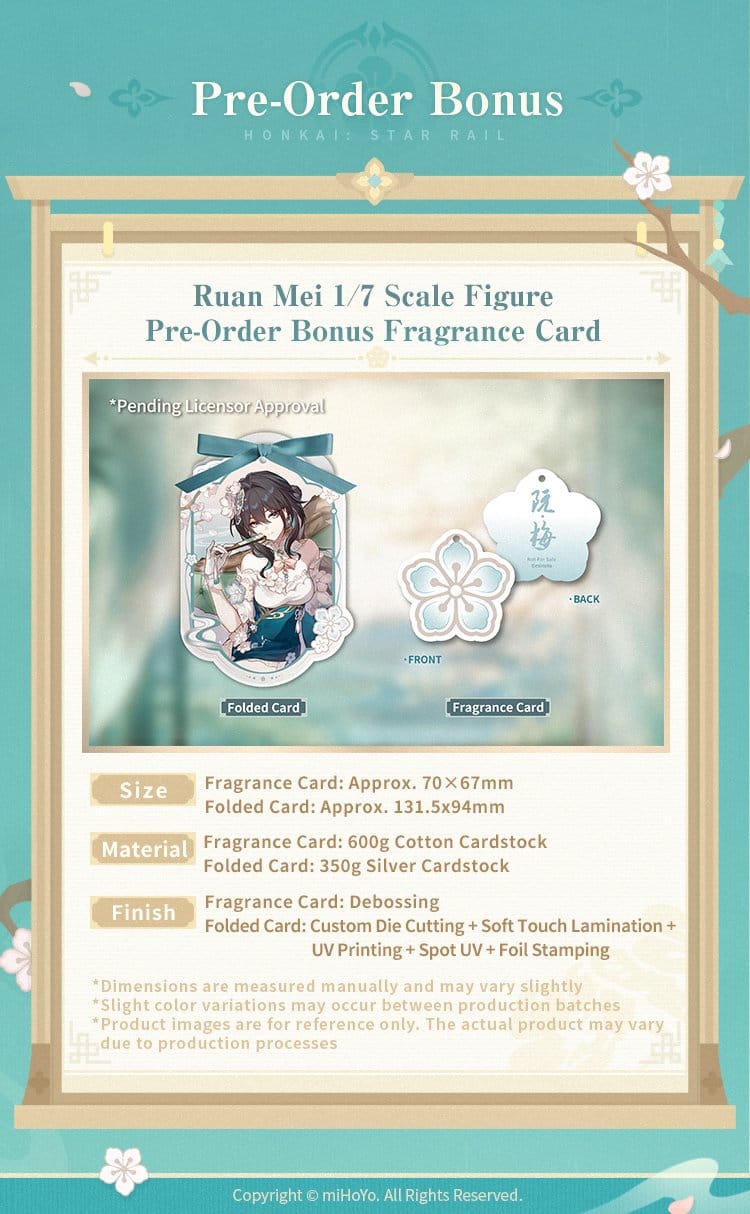 Honkai: Star Rail - Ruan Mei - Plumblossom Letter With Bonus - Figur 1/7 (Myethos)