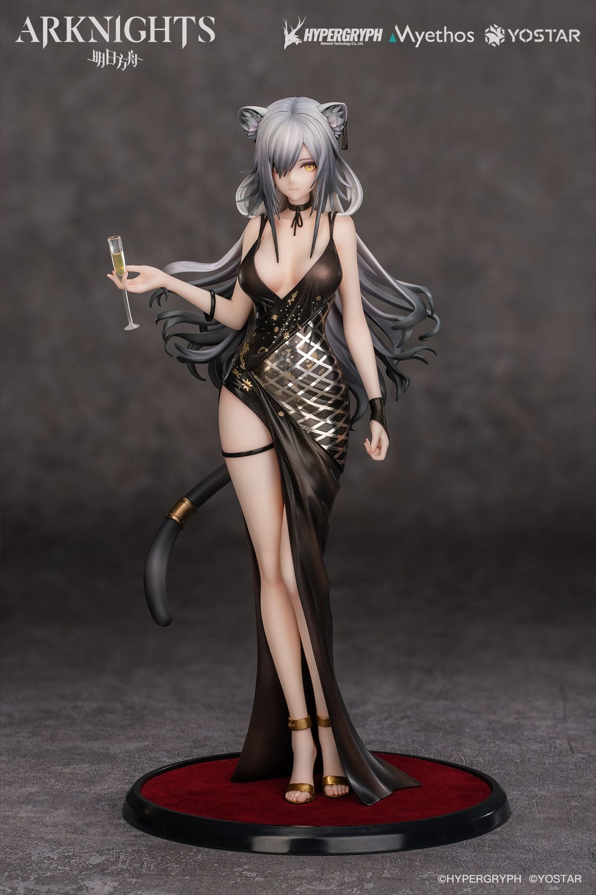 Arknights - black - formal dress figure 1/7 (myethos)