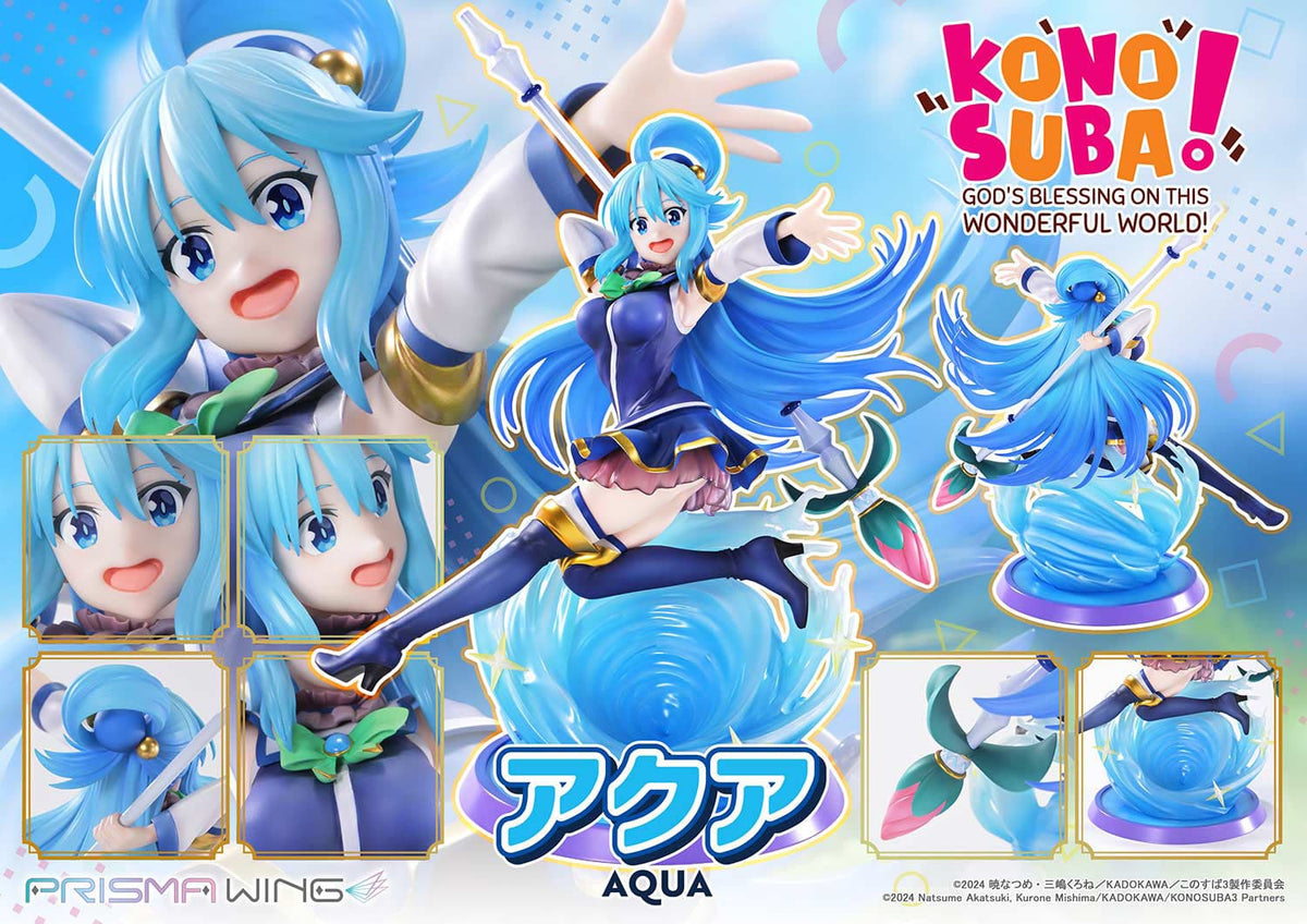 Konusuba - Aqua - Prisma Wing Figur 1/7 (Prime 1 Studio)