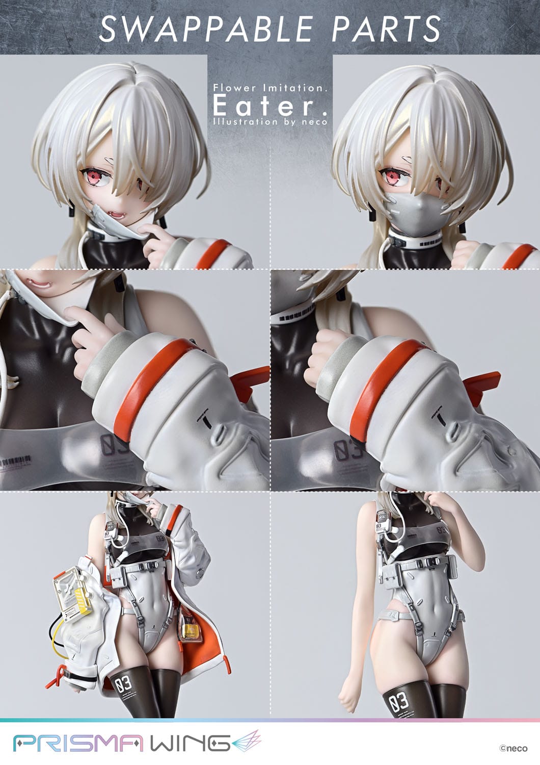 Flower Imitation - Eater - Illustration by neco - Prisma Wing Figur 1/7 (Prime 1 Studio)