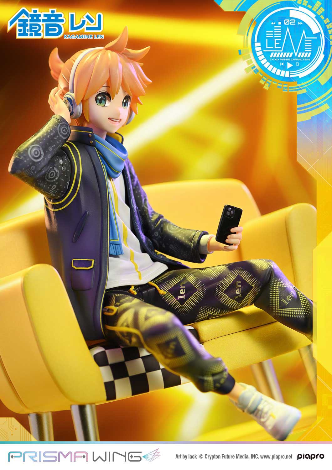 Vocaloid Piapro Characters - Kagamine Len - Art by lack - Prisma Wing Figur 1/7 (Prime 1 Studio)