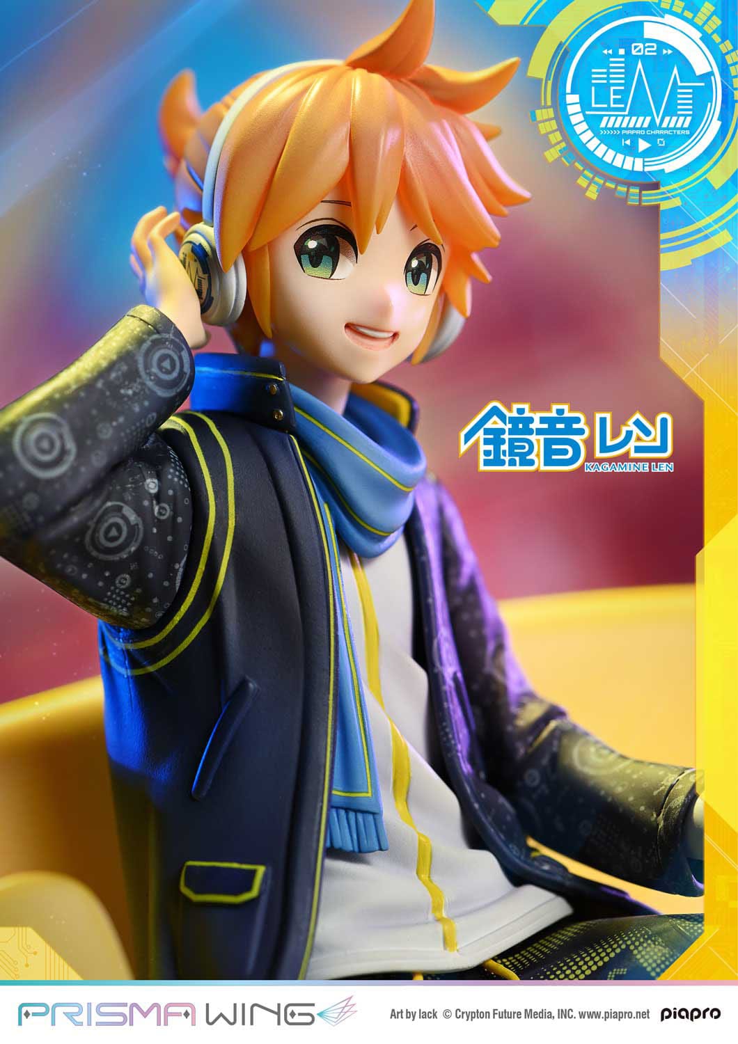 Vocaloid Piapro Characters - Kagamine Len - Art by lack - Prisma Wing Figur 1/7 (Prime 1 Studio)