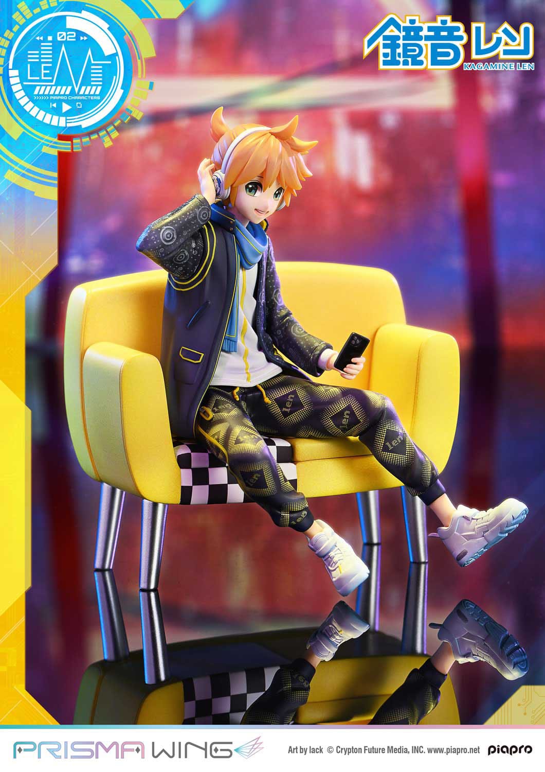 Vocaloid Piapro Characters - Kagamine Len - Art by lack - Prisma Wing Figur 1/7 (Prime 1 Studio)