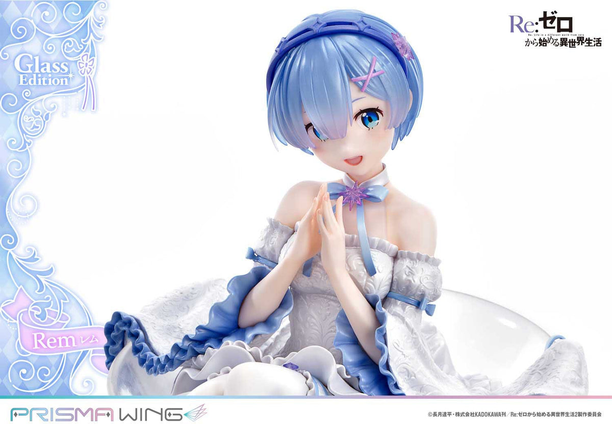 Re:Zero - Rem - Glass Edition Prisma Wing Figur 1/7 (Prime 1 Studio)