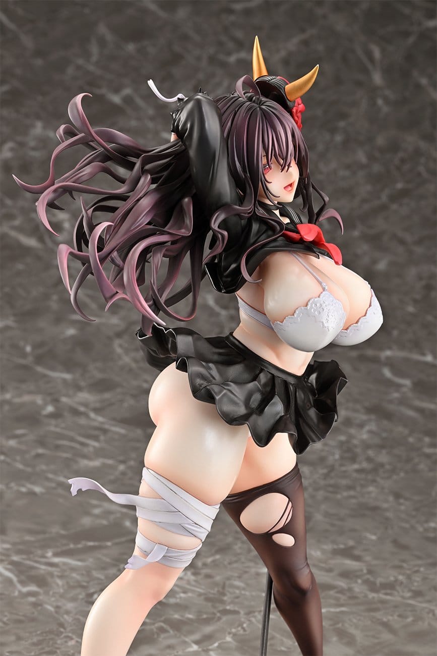 Original Character by Mataro - Reika Danzaiin - Demon Exorcist Student Council President figure 1/6 (Pink Cat)
