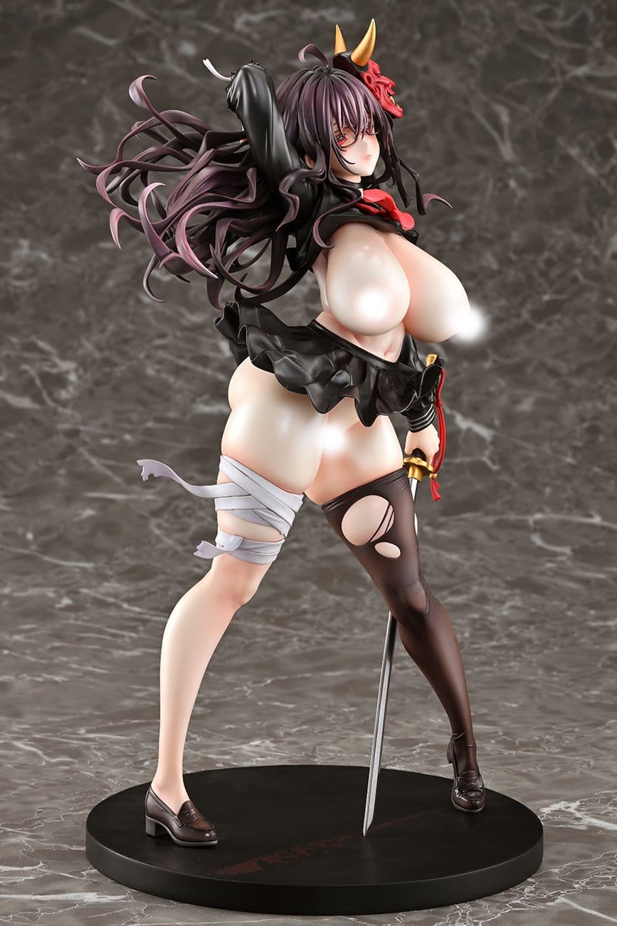 Original Character by Mataro - Reika Danzaiin - Demon Exorcist Student Council President figure 1/6 (Pink Cat)