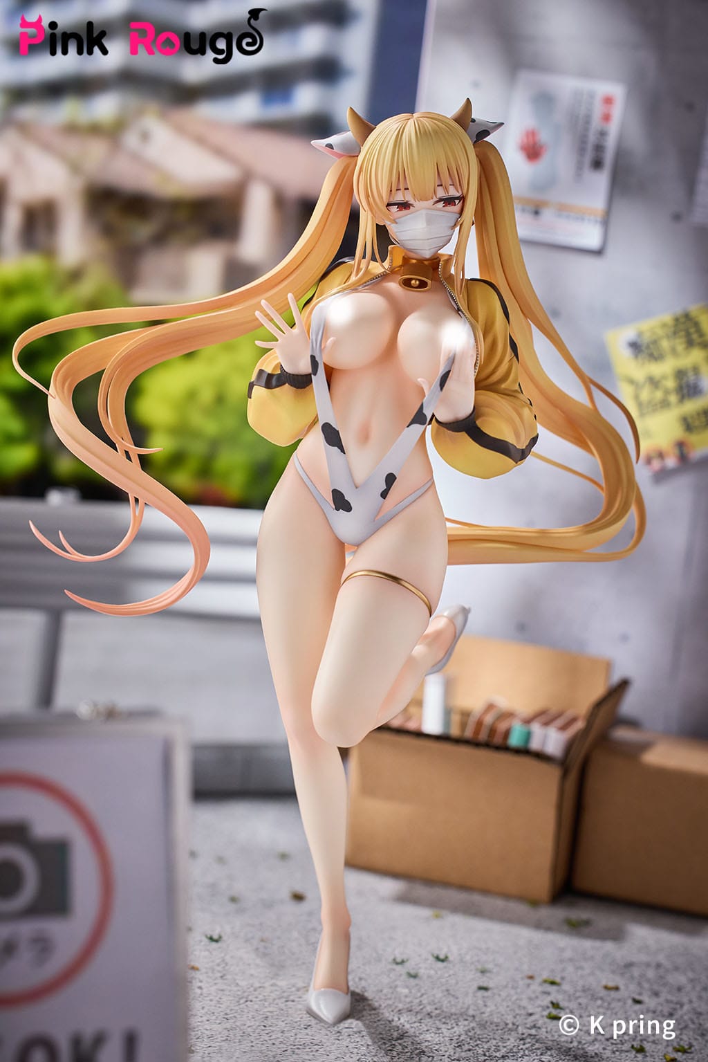 Personaje original - Sayuri - Dairy Cow Special figura 1/7 (Rosa Rouge)