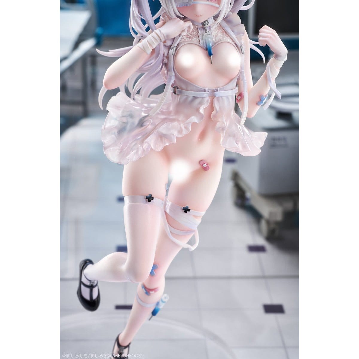Original Character - Mikuro Siino (Nurse) - Illustrated by Mashiro Shiki - Deluxe Edition Figur 1/6 (Pure)