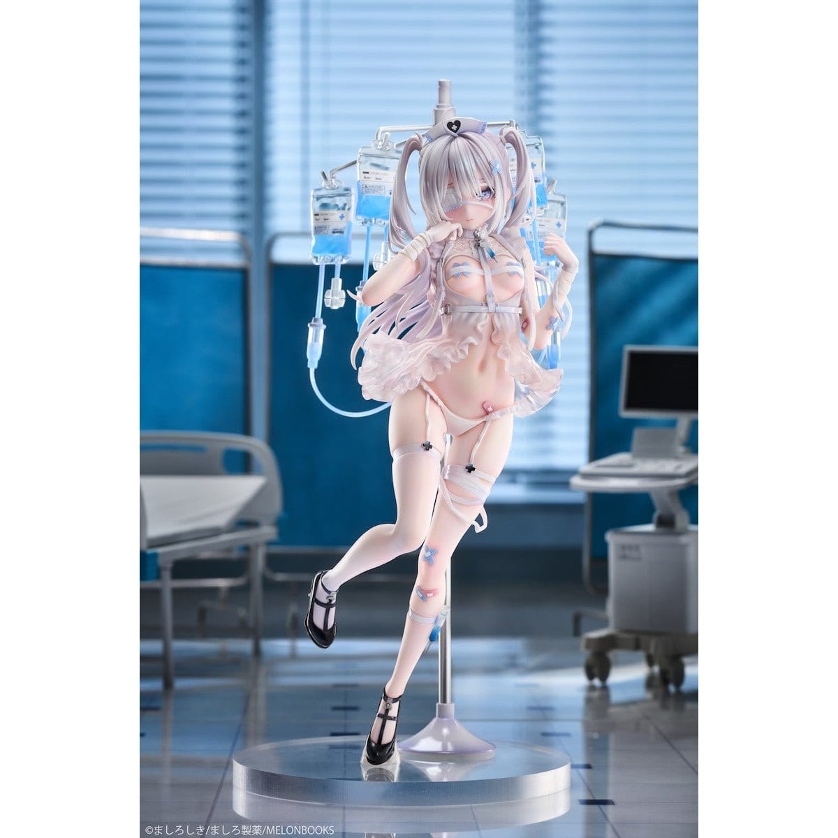 Original Character - Mikuro Siino (Nurse) - Illustrated by Mashiro Shiki - Deluxe Edition Figur 1/6 (Pure)