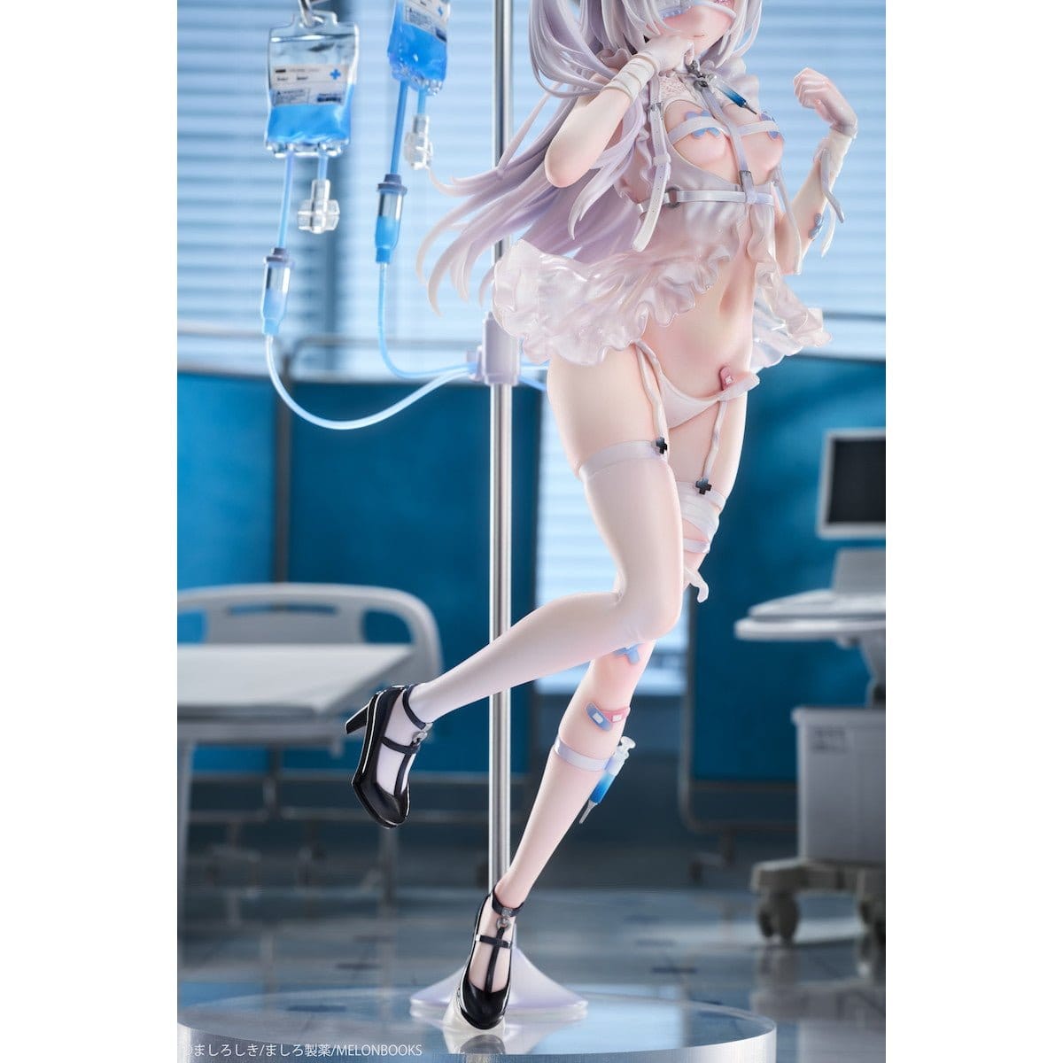 Original Character - Mikuro Siino (Nurse) - Illustrated by Mashiro Shiki - Deluxe Edition Figur 1/6 (Pure)