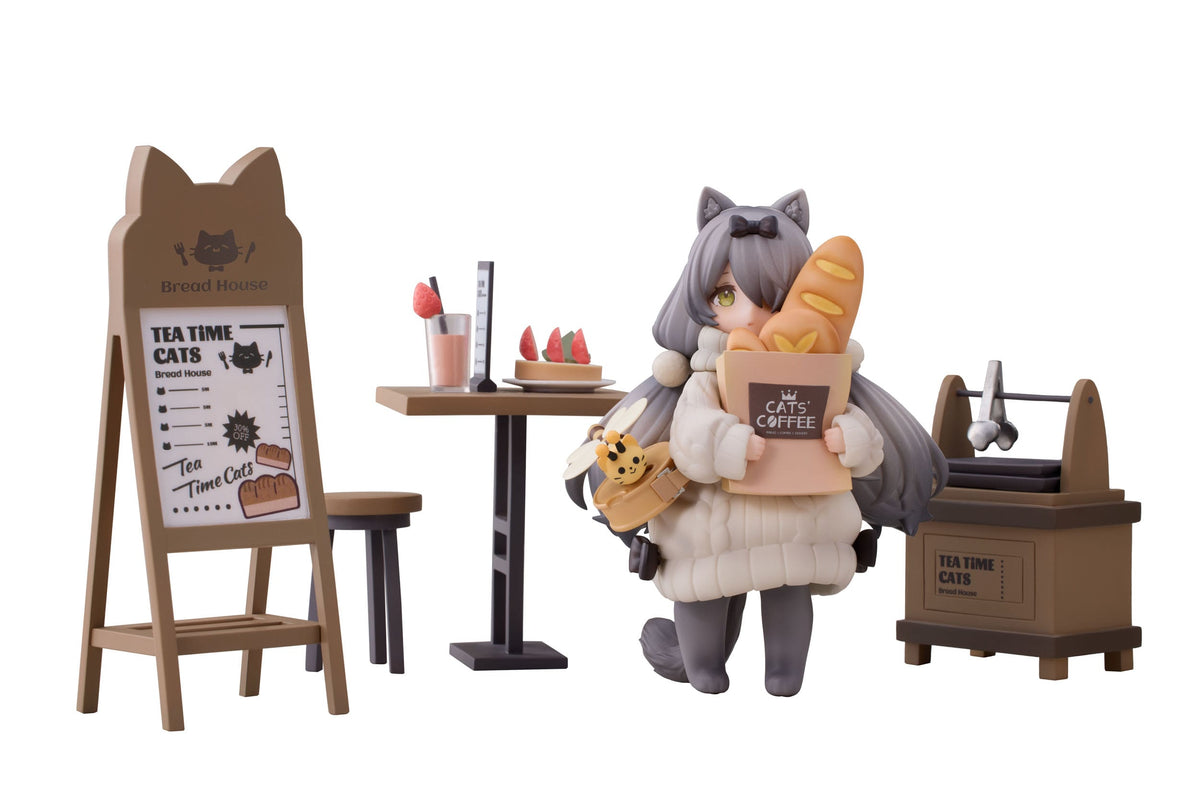 Decorated Life Collectie - Tea Time Cats - Cat Town Bakery Personeel & Klantenset (Ribose)