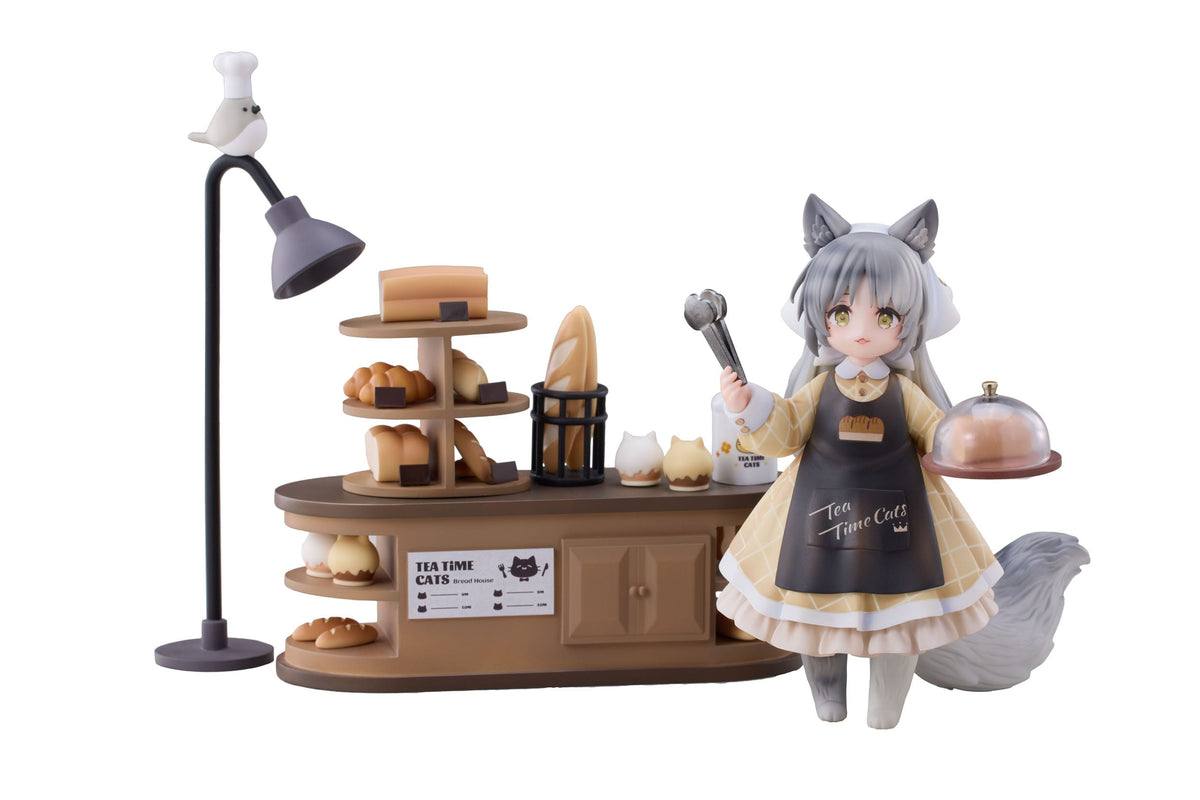 Decorated Life Collection - Tea Time Cats - Cat Town Bakery Staff & Customer Set (Ribose)