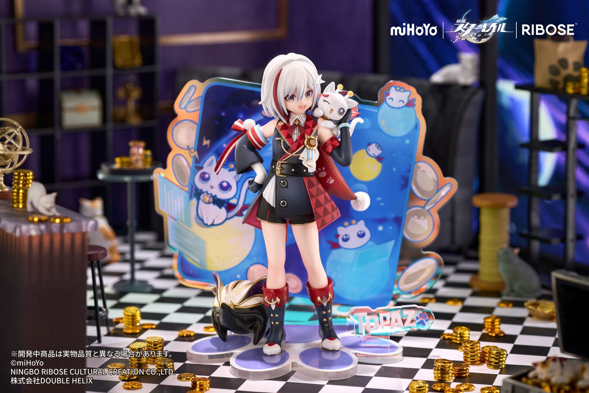 Honkai: Star Rail - Topaz & Numby - Chibineko Series Rise Up+ Figur (Ribose)