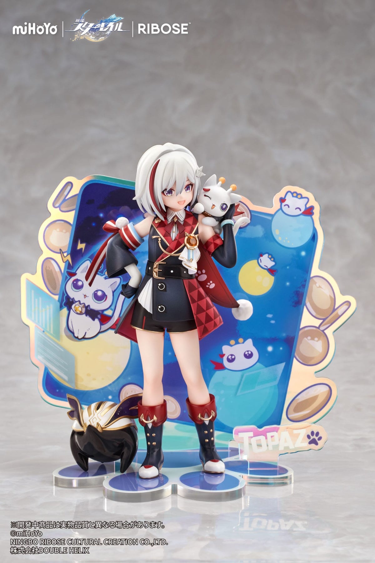 Honkai: Star Rail - Topaz & Numby - Chibineko Series Rise Up+ Figur (Ribose)