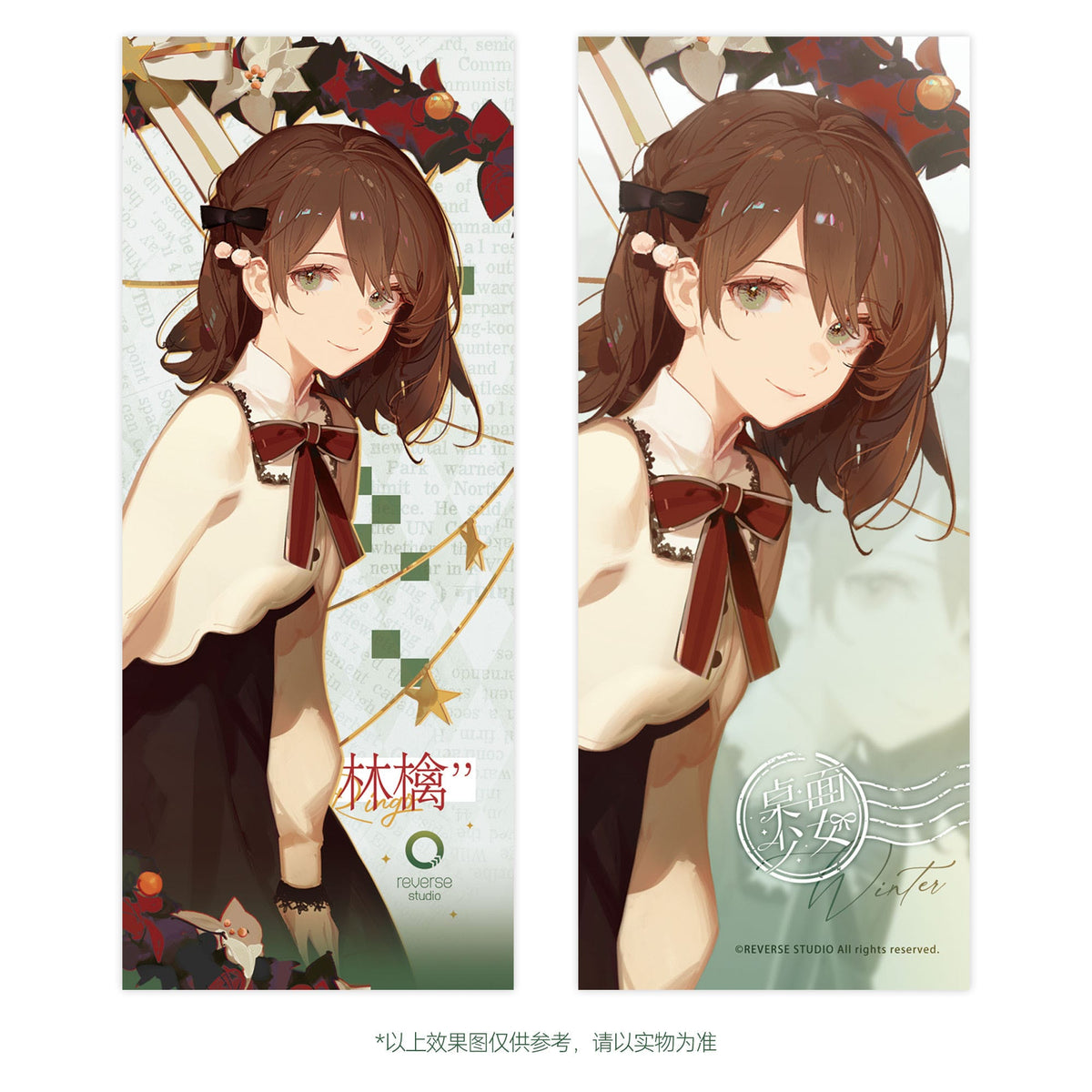 Original Character - Winter Ringo - Desktop Girls Series Another Color figure 1/8 (reverse studio)