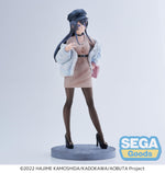Rascal Does Not Dream of Bunny Girl Senpai - Mai Sakurajima - Casual Clothes Ver. Luminasta Figur (SEGA)