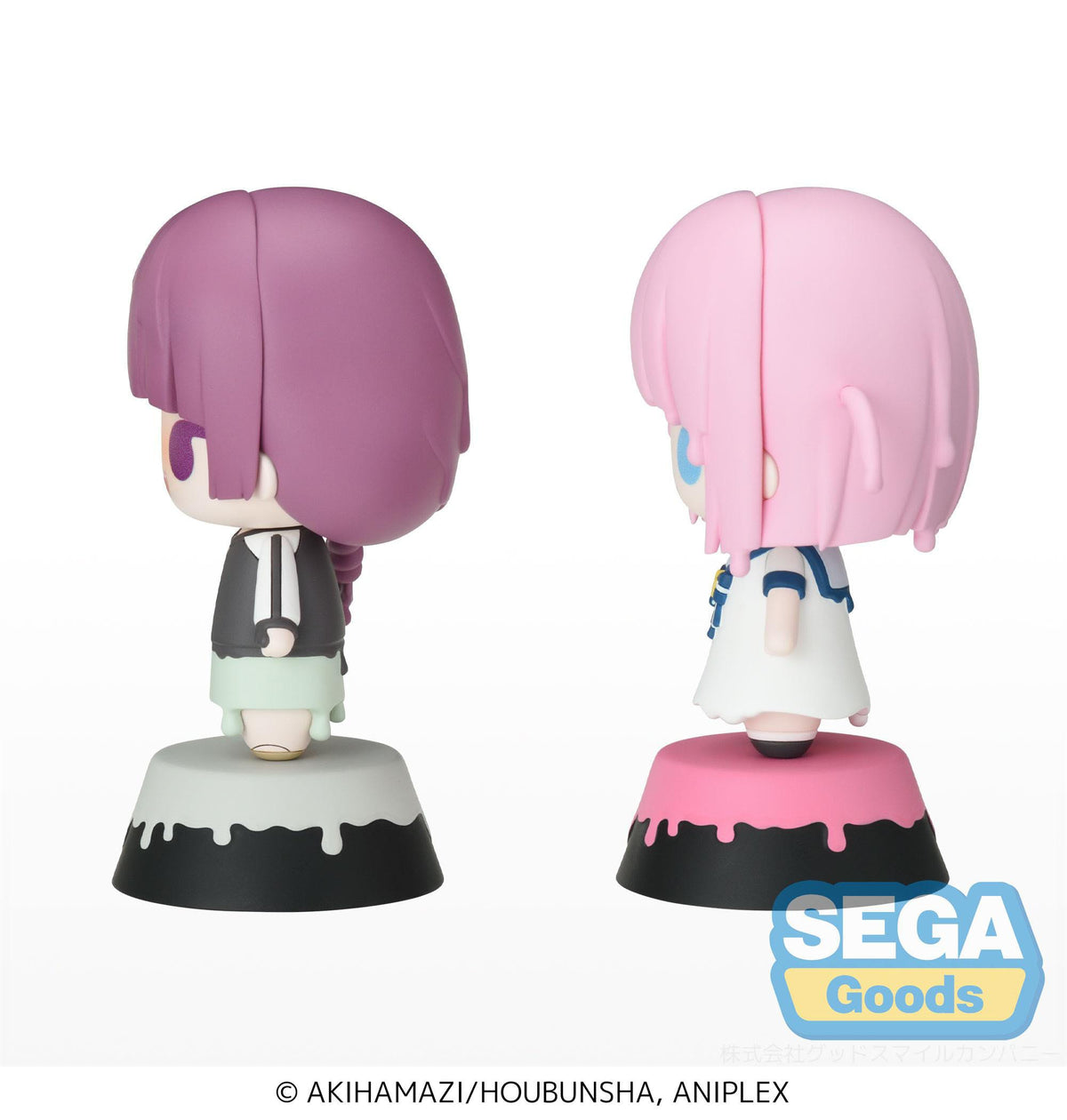 Bocchi the Rock! - Kikuri Hiroi & Futari Goto - Tiny Melties Mini Figuren 2er-Pack Vol. 4 (SEGA)