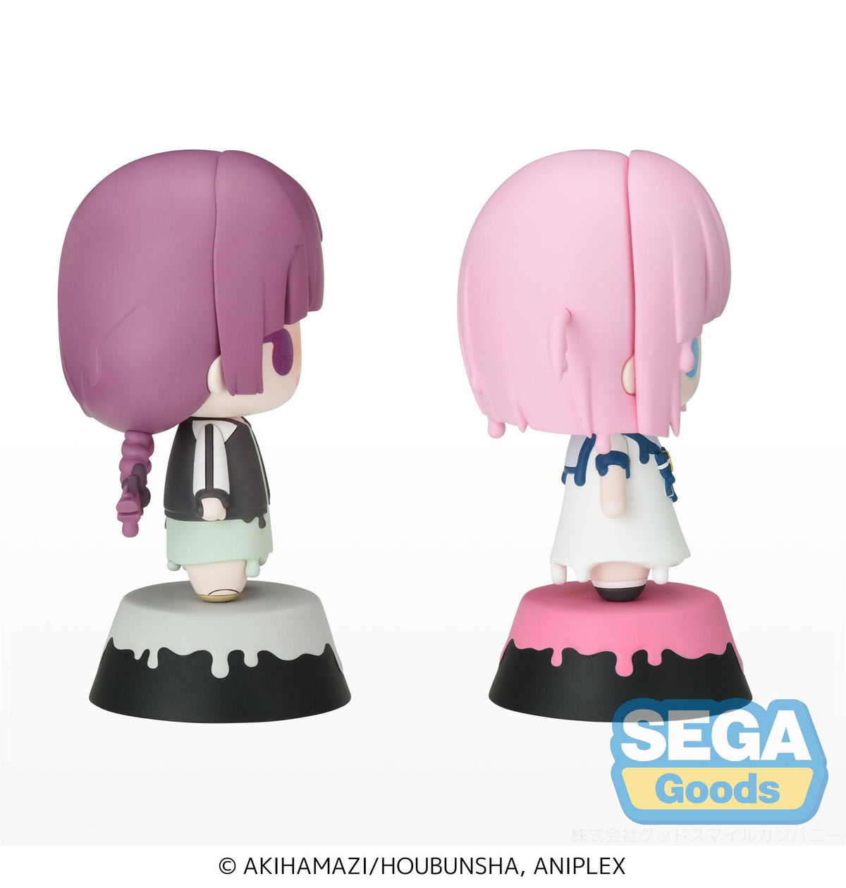 Bocchi de rots! - Kikuri Hiroi & Futari Goto - Tiny Melties Minifiguren 2-Pack Vol. 4 (SEGA)