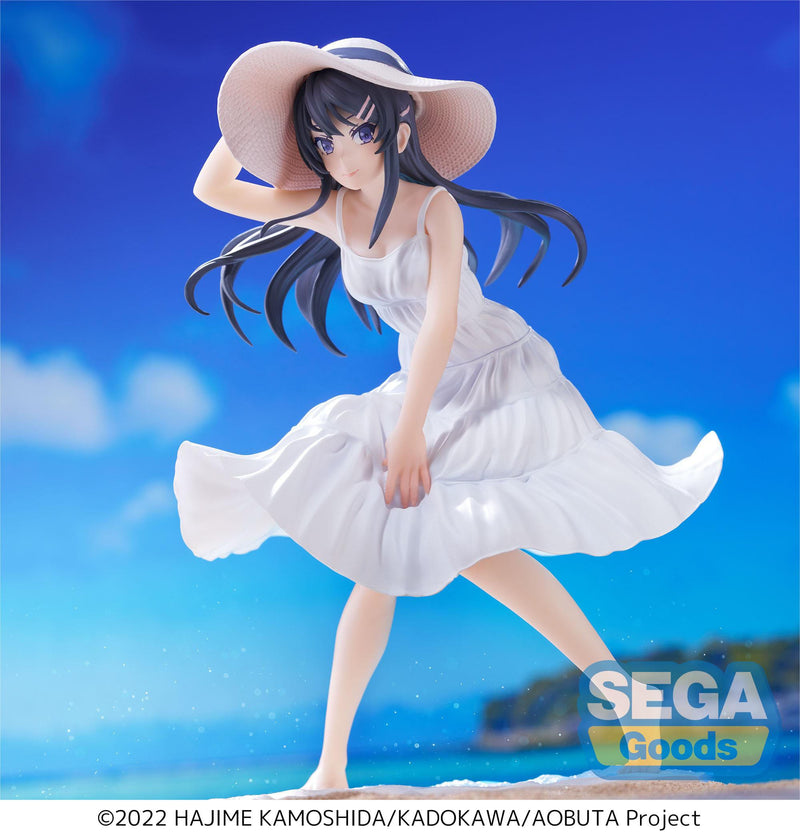 Rascal Does Not Dream of Bunny Girl Senpai - Mai Sakurajima - Summer Dress Luminasta Figur (SEGA)