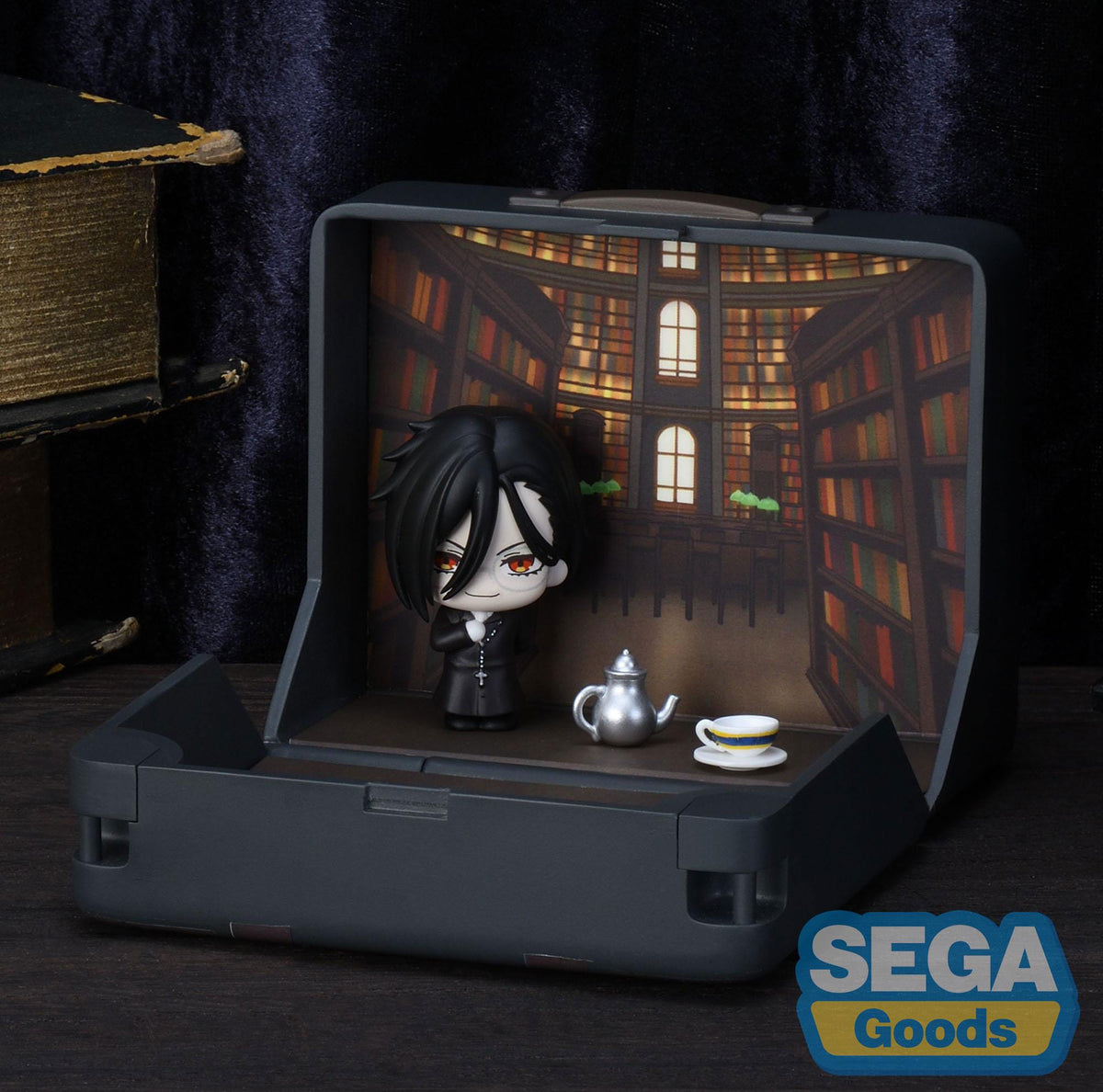 Black Butler: Boarding School Arc - Sebastian Michaelis - Petite World Memories Mini figure (Sega)