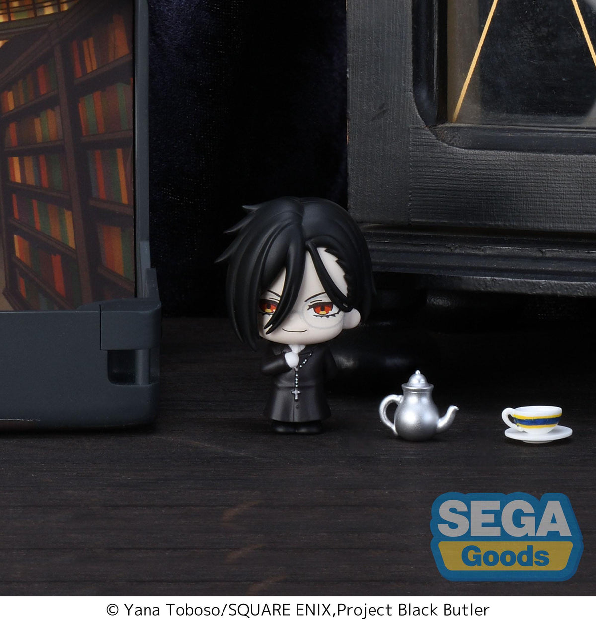 Black Butler: Boarding School Arc - Sebastian Michaelis - Petite World Memories Mini figure (Sega)