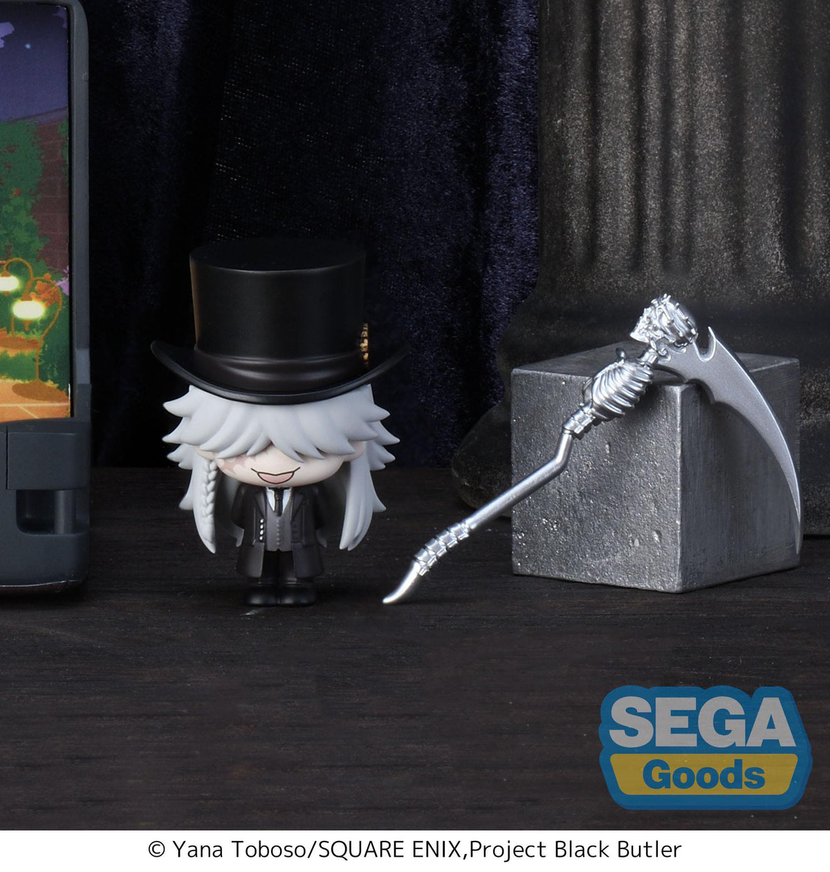 Black Butler: Boarding School ARC - Undertaker - Petite World Memories Mini figure (Sega)