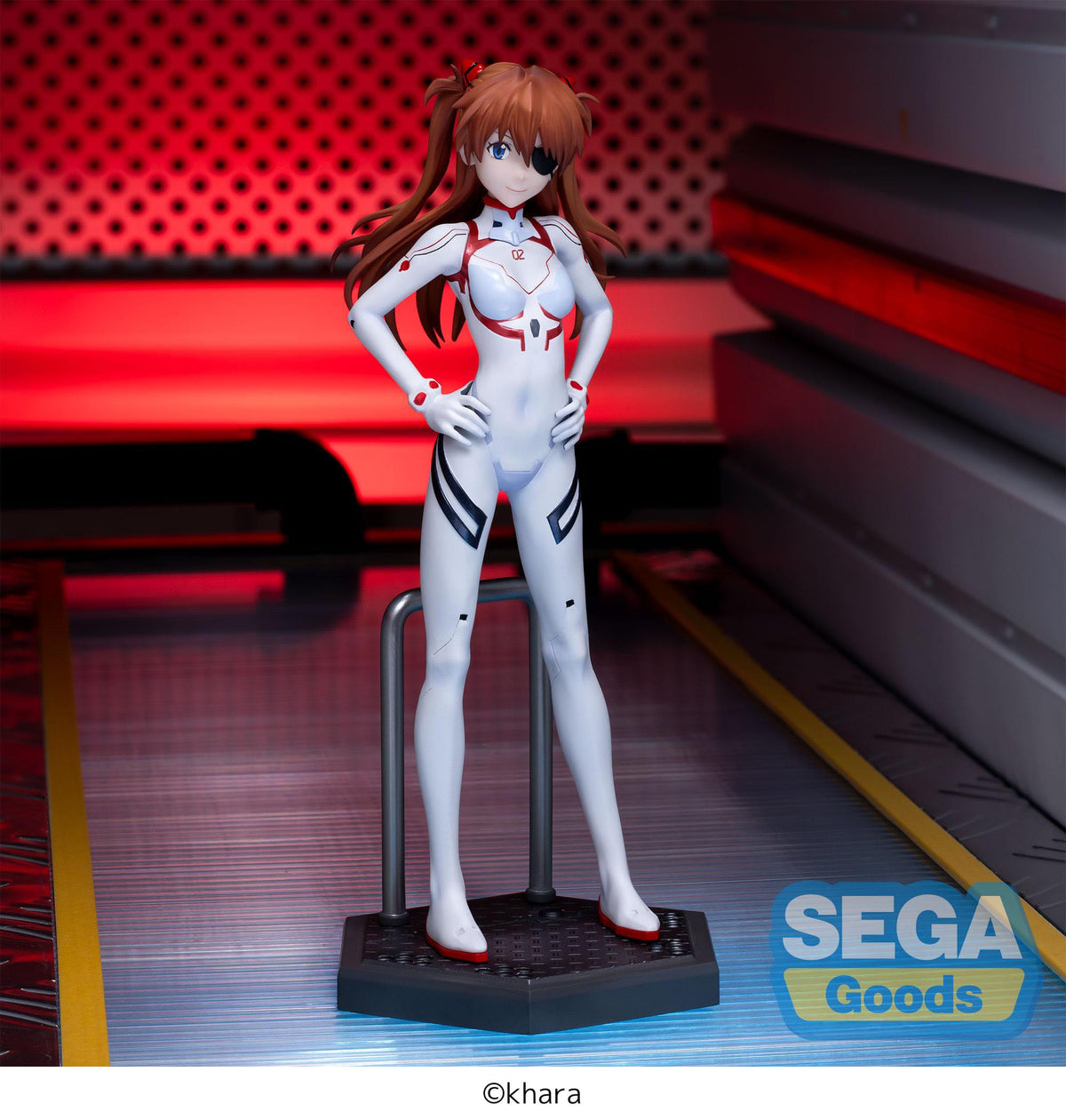 Evangelion: 3.0+1.0 Thrice Upon A Time - Asuka Shikinami Langley - White Plugsuit Luminasta Figure (Sega)