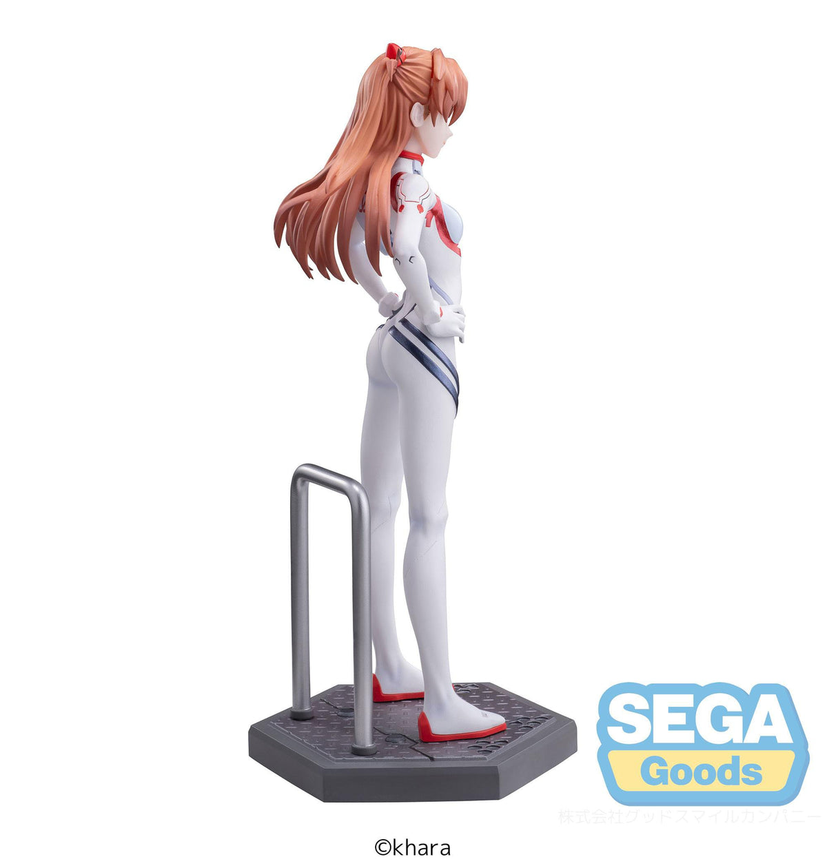 Evangelion: 3.0+1.0 Thrice Upon A Time - Asuka Shikinami Langley - White Plugsuit Luminasta Figure (Sega)