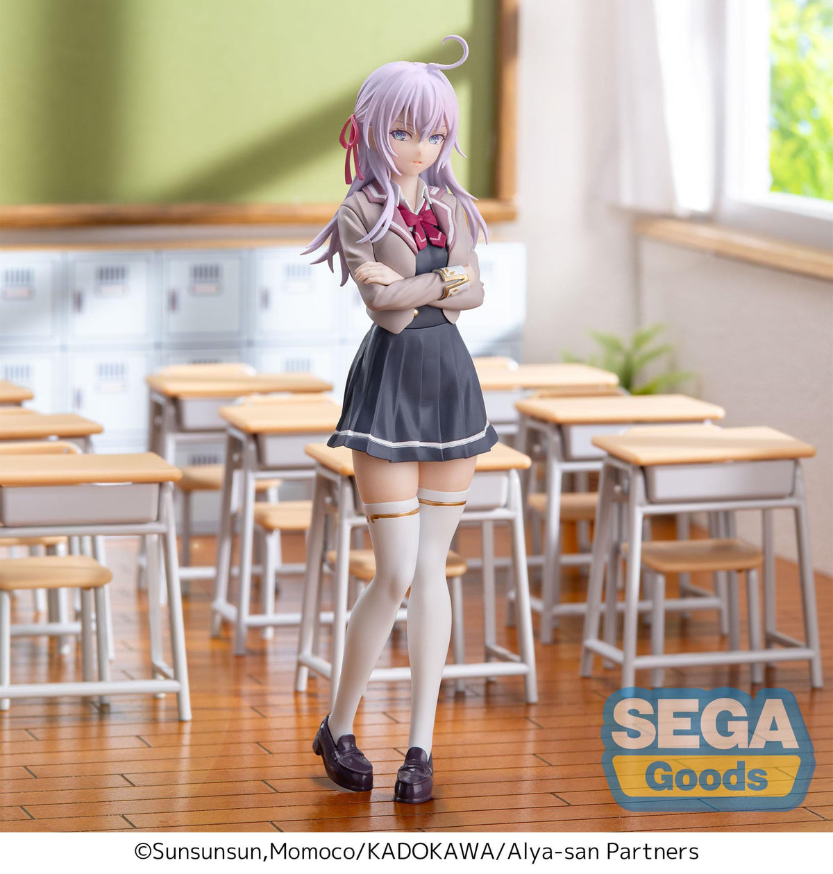 Alya Sometimes Hides Her Feelings in Russian - Alya - Summer Uniform Luminasta figurine (SEGA)