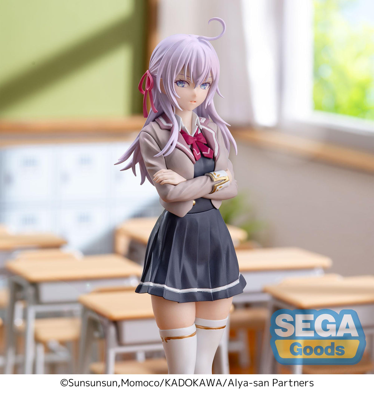 Alya Sometimes Hides Her Feelings in Russian - Alya - Summer Uniform Luminasta figure (SEGA)