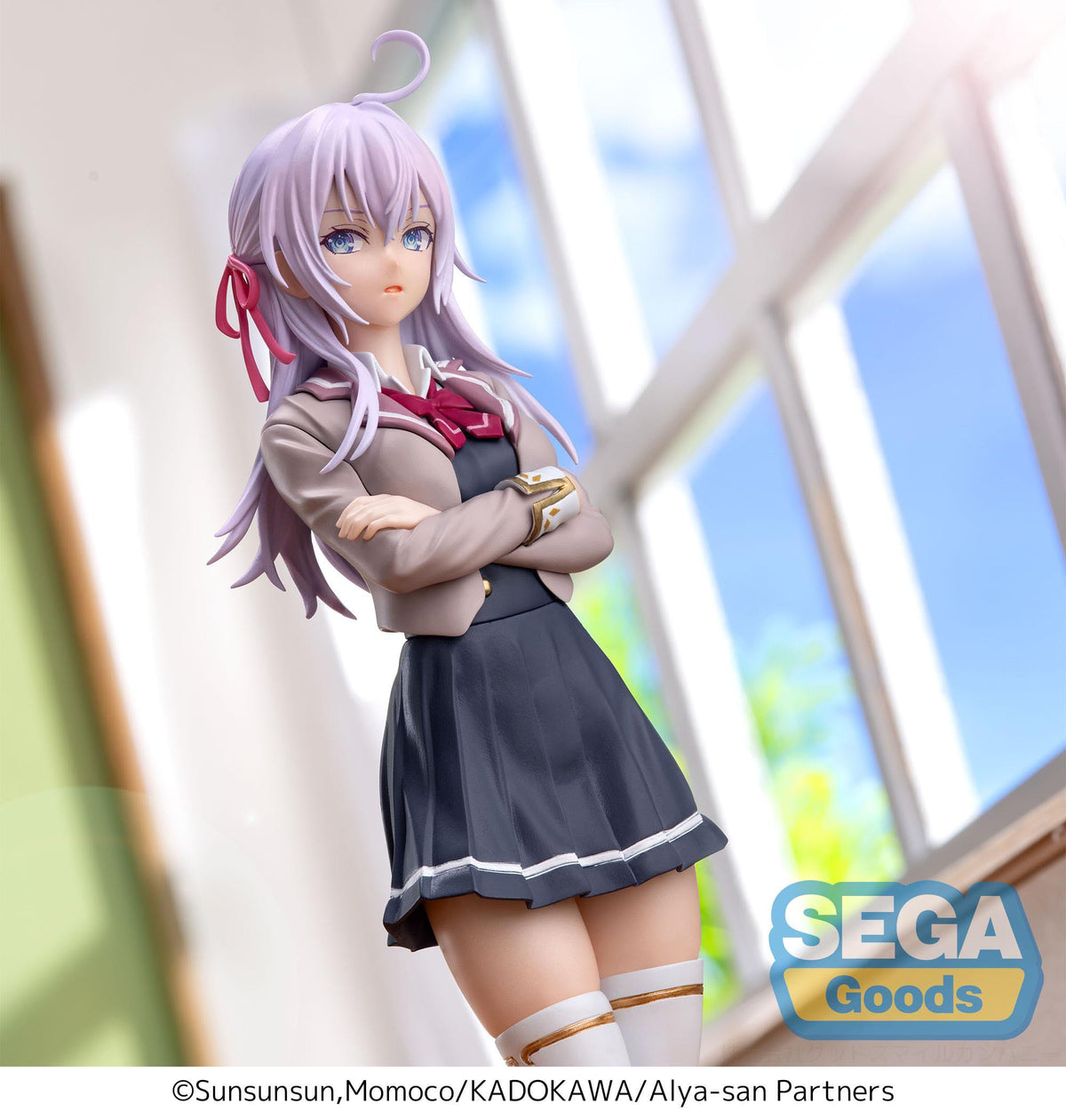 Alya Sometimes Hides Her Feelings in Russian - Alya - Summer Uniform Luminasta figure (SEGA)