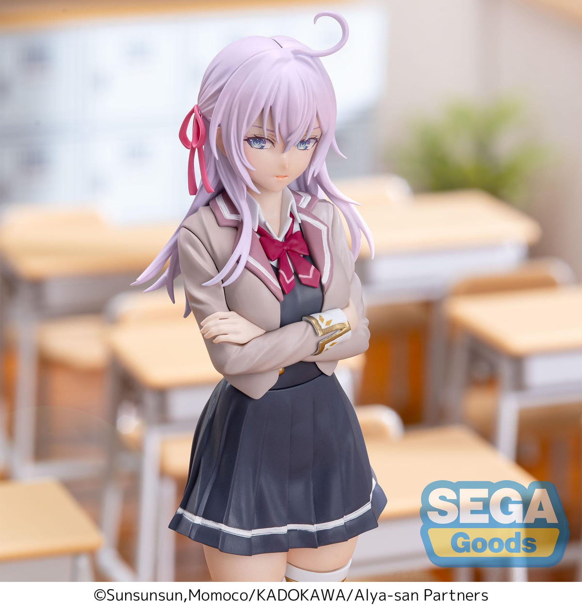 Alya a veces esconde sus sentimientos en ruso - Alya - Luminasta uniforme de verano figura (SEGA)