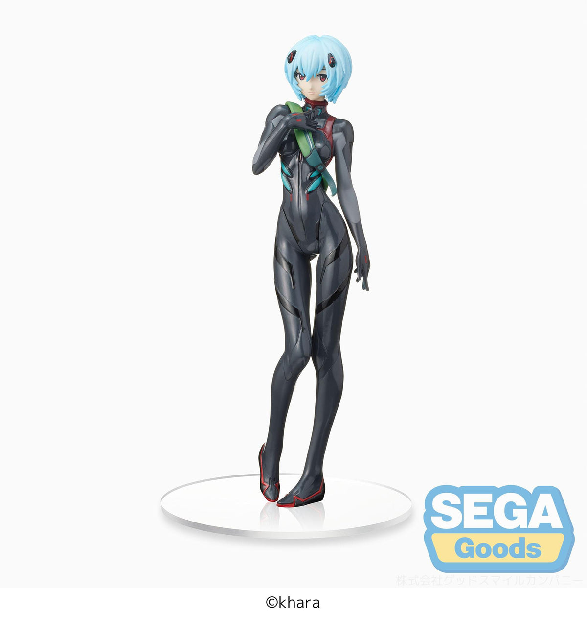 Evangelion: 3.0+1.0 Thrice Upon A Time - Rei Ayanami - Black Plugsuit SPM Figure (Sega)