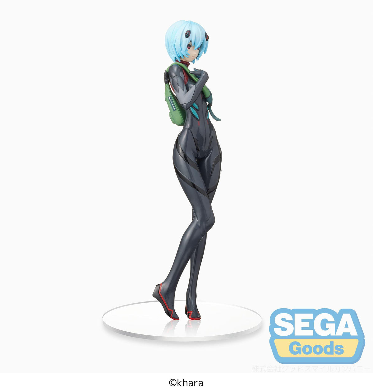 Evangelion: 3.0+1.0 Thrice Upon A Time - Rei Ayanami - Black Plugsuit SPM Figure (Sega)