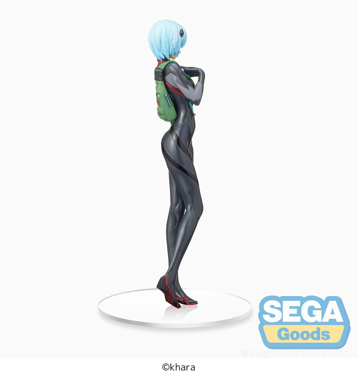 Evangelion: 3.0+1.0 Thrice Upon a Time - Rei Ayanami - Traje negro SPM figura (SEGA)