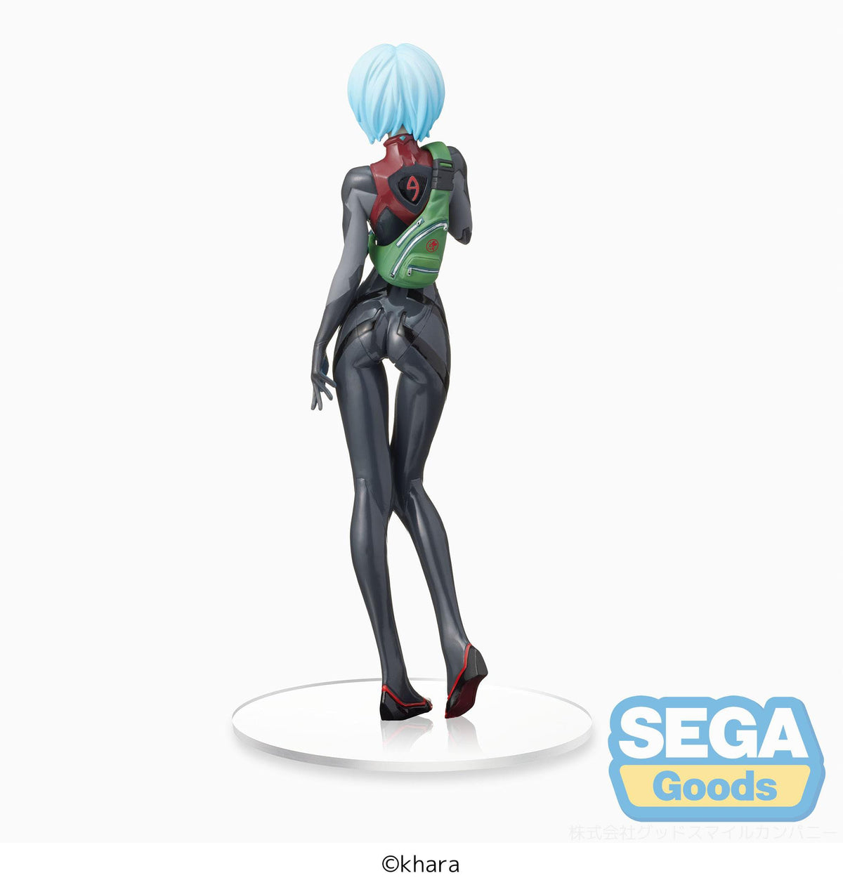 Evangelion: 3.0+1.0 Thrice Upon a Time - Rei Ayanami - Traje negro SPM figura (SEGA)