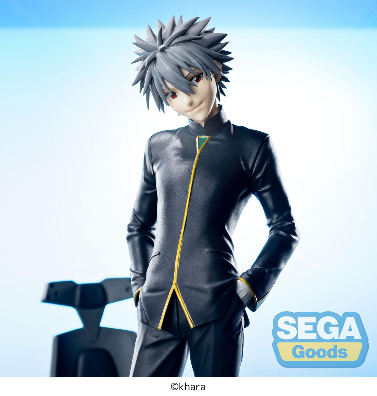 Evangelion: 3.0+1.0 Thrice Upon a Time - Kaworu Nagisa - Traje de Comandante Ver. 2 Luminasta figura (SEGA)